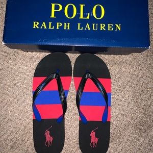 Men’s Polo By Ralph Lauren Flip Flops
